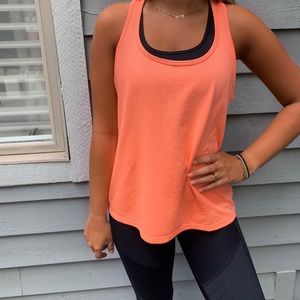 Neon orange Champion tank